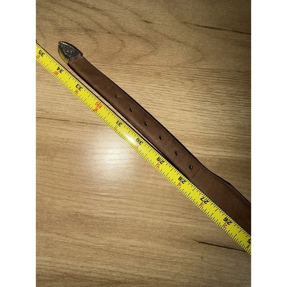 Banana Republic Leather‎ Belt Size 30 Italy Safari Travel 80s Vintage
